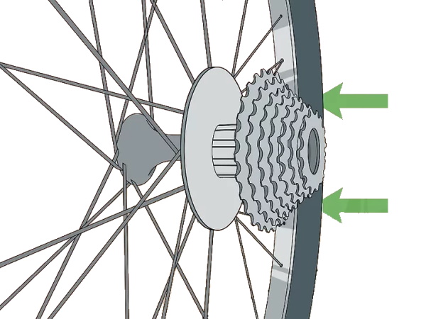Як встановити касету велосипеда?